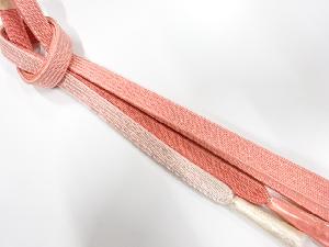 未使用品　正絹　手組帯締め